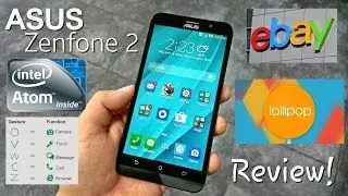 Asus Zenfone 2 - Full Review - Intel Z3560 64 Bit - 2GB/16GB - Lollipop - 5.5