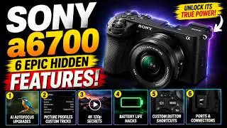 SONY A6700 | 6 EPIC HIDDEN FEATURES IN THE A6700