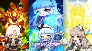 메이플스토리 모험가 마법사 6차 스킬 쇼케이스 (불독, 썬콜, 비숍)