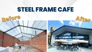 THE STEEL FRAME CAFE WHEN COMPLETED WILL LOOK LIKE?