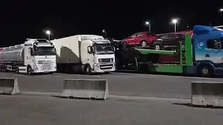 A real truck driver doesn't drink! He drinks!