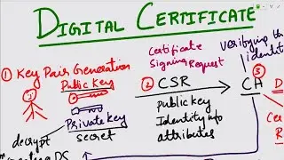 Digital Certificates |  Step-by-step process of Digital Certificate| Digital Certificates Explained