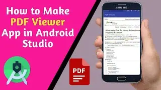 How to Create PDF Reader in Android Studio | Retrieve PDF file from Firebase Storage