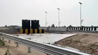 KCC Drip Irrigation & Median Plantation | Bangalore Chennai Expressway