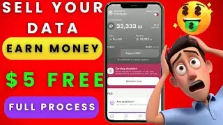 How to earn Money from FROSTBYTE App | Without investment earn Money | Sell data and earn Money