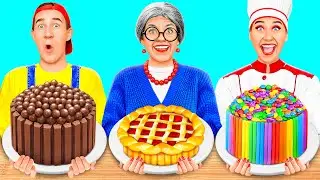 Кулинарный Челлендж: Я против Бабушки | Забавные Лайфхаки с Едой от Fun Challenge