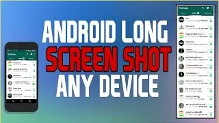 how to a take Long Screenshot Any Android device (No Root)