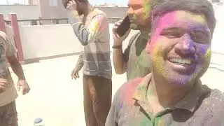 Holi me kya aisa kya hua❓🤔🤔🤯 | What we did ❓😂😂 How Engineering Bachelor's celebrated Holi