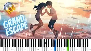 Grand Escape - Weathering With You (Tenki No Ko) Piano Tutorial | Arr. Torby Brand
