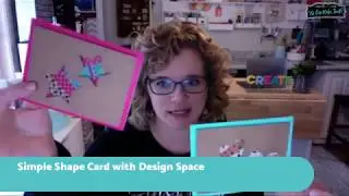 Simple Shapes Card with Design Space