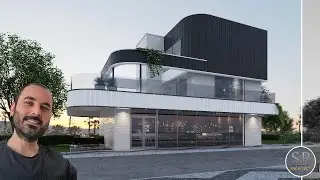 Coffee Shop Render in D5 Render Tutorial