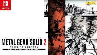 Metal Gear Solid 2: Master Collection Vol.1 - MGS2 - Full Game - Switch Gameplay Walkthrough
