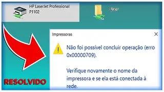 NÃO FOI POSSÍVEL INSTALAR IMPRESSORA COMPARTILHADA (erro 0x00000709) - TECNOLOGIA SINCERA