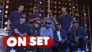 Straight Outta Compton: Exclusive Behind the Scenes Featurette - Dr. Dre, Ice Cube | ScreenSlam