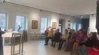 Поэтический вечер. Питер, Набережная реки Мойки, 104. Галерея Moika 104