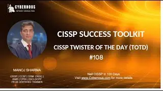World Class Practice of Exam Focused Questions with correct answer and explanation CISSP ToTD