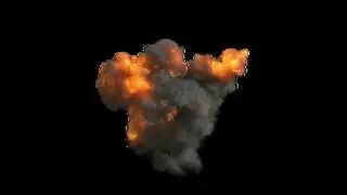 Fire Explosions Alpha Channel | Free Greenscreen Footages