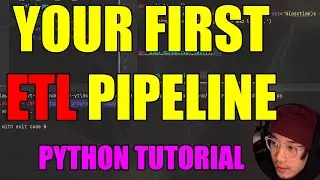 How to load data into PostgreSQL using Python | Your first ETL pipeline | Data Engineering Tutorial