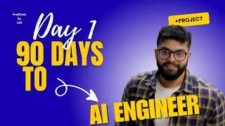 Day 1 of Becoming an AI Engineer | Roadmap + First AI Project 🚀