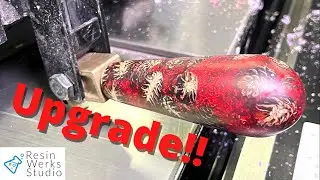 Simple Shop Project: Making a Resin & Pinecone Handle for My Table Saw Fence