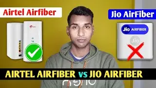 Jio AirFiber vs Airtel AirFiber Full Comparisons 2025 which one is better | Speed Test | Plan Detail