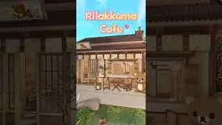 My Bloxburg Rilakkuma Cafe 🧸🤍🍡  #roblox #bloxburg #rilakkuma