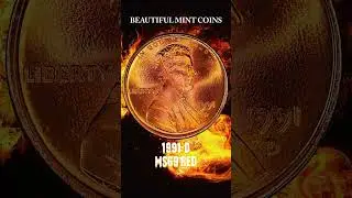 FIRE RED MS69 1991-D LINCOLN CENT!