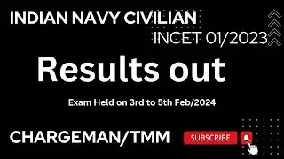 INCET 01/2023 EXAM HELD ON FEB 3rd TO 5th RESULS OUT