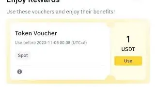 Binance Daily 1$ Usdt Voucher Complete simple task and earn
