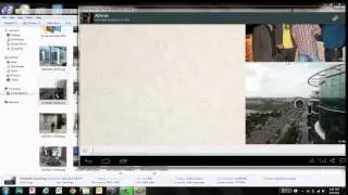 How to send images or videos from laptop to whatsapp