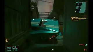Cyberpunk 2077 (Steamdeck) - Car spawns are still really funny