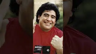 DIEGO MARADONA THROUGH THE YEARS