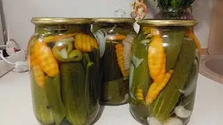 ОГУРЦЫ маринованные. Простое приготовление, отличный результат!