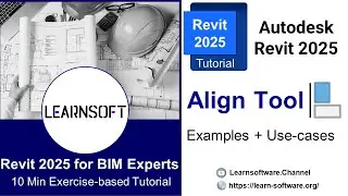 Revit 2025 for BIM Experts: Align Modify Tool in Revit - Essential Skill for Revit Mastery in 10 Min
