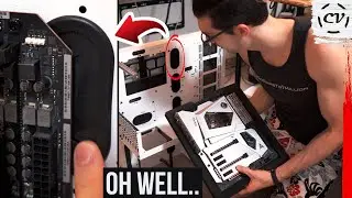 ASRock X570 Aqua + Thermaltake Core P5 Snow Edition (FINALLY)