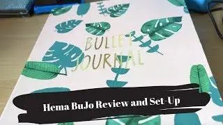 Hema Bullet Journal Review and Set Up | MStuff