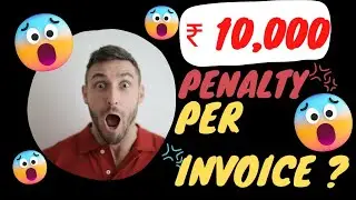 😱 Why Penalty ? 😲 #gstreturn #gst #57012