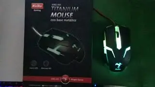 Review mouse KOLKE Gaming kmg-503 titanium