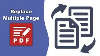 How to replace multiple pages at once in a pdf file in PDF XChange Editor