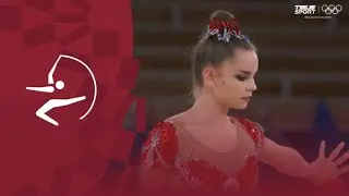 Дина Аверина. Лента. Финал Олимпиады-2020. Обзор выступления