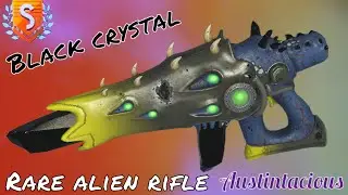EPIC RARE S-Class Alien Lipstick Rifle Multitool | Black Crystals in Blue & Yellow | No Manj's Sky