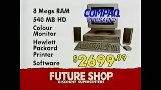 Future Shop commercial from 1995