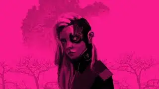 Speedart cyberpunk character