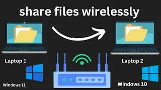 How to configure Network File and Folder Sharing in Windows 10 & Share Files between Windows