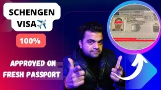Schengen (Greece) Visa approved on Fresh Passport 2024 ? Schengen Visa Documents and Process in 2024