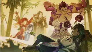 Brother bosacius _ and destiny _ #genshinimpact