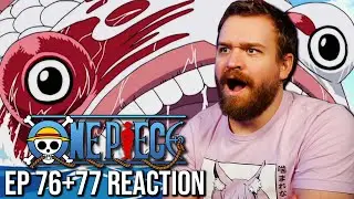 Sanji's Violent Tea Party?!? | One Piece Ep 76+77 Reaction & Review | Little Garden Arc