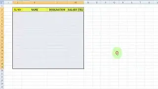 Auto Border in Excel | How to Add Borders Automatically to Cells in Excel