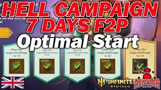 F2P 5-7 DAYS HELL CAMPAIGN - Best Start Ever [Infinite Magicraid]