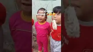 teknik curang lomba makan kerupuk 🤣 viral hut ri 78